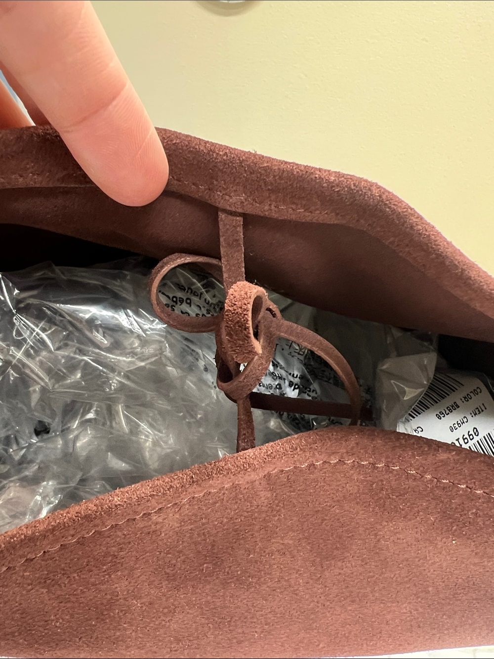 J. Crew Suede Berkley Bucket Bag in Brown NWT - Picture 13 of 13